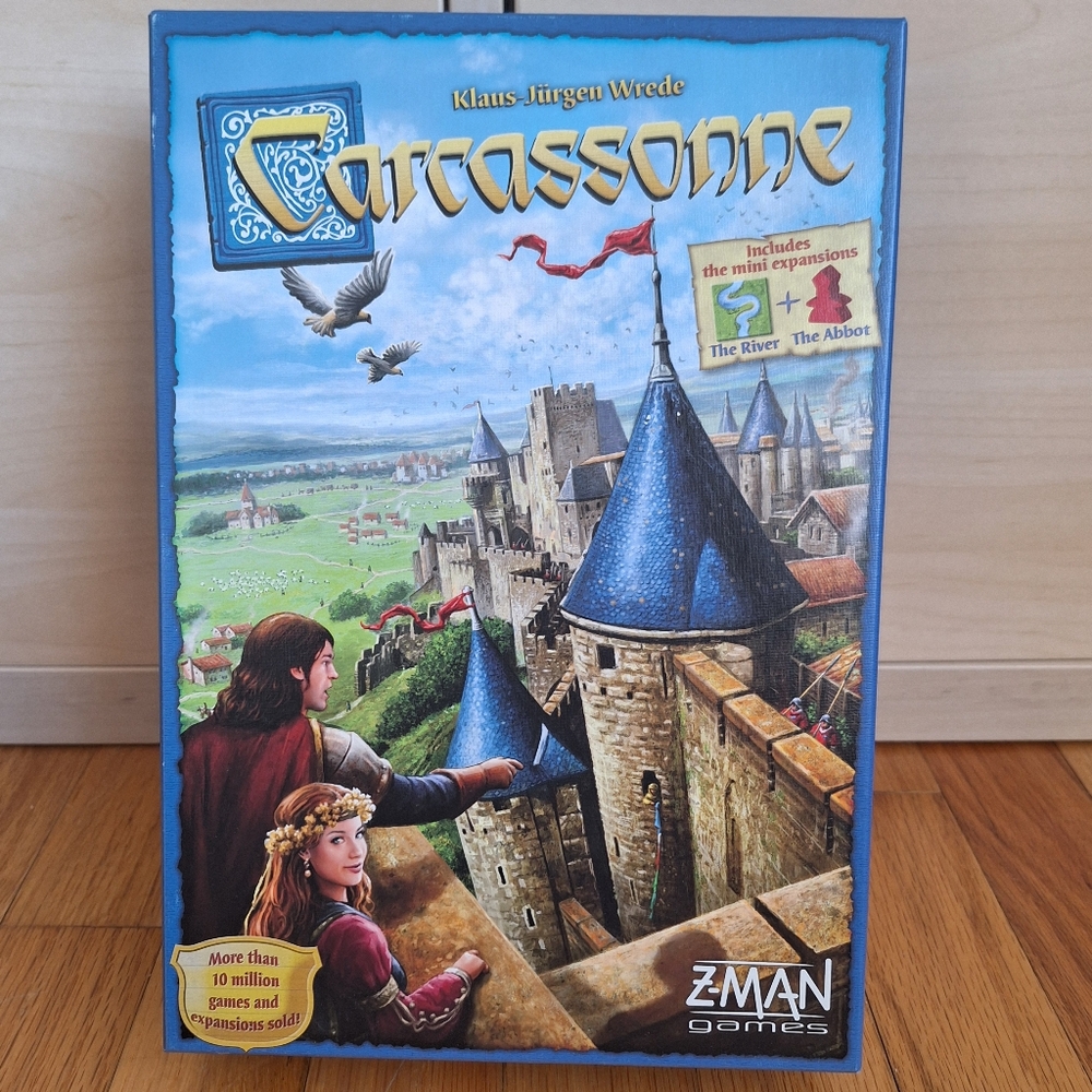 New Carcaassone Board Game Z-man 2016 Edition